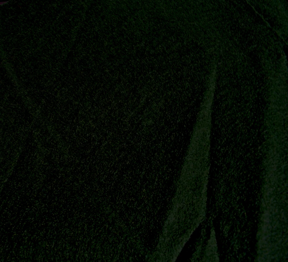 DARK GREEN  SOLID FELT 100%  ACRYLIC  FABRIC  17  INCH CIRCLE SKIRT SHAPE - Image 2 of 2