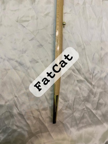 Montaggio militare Pace Stick legno di faggio ottone raccordi lucidi custodia da trasporto morbida - Foto 7 di 7