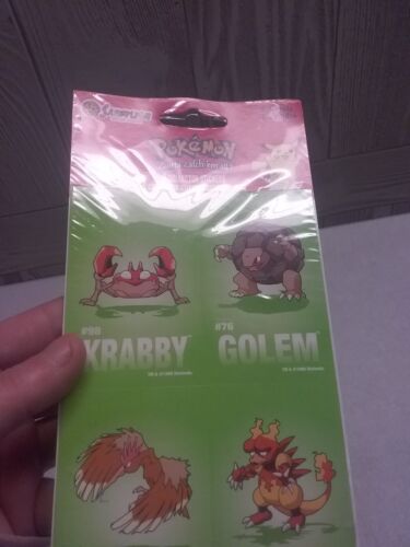 Vintage Pokemon Sandylion 8 Collector Sticker Set Neu Sealed 1999 Nintendo - Bild 10 von 15
