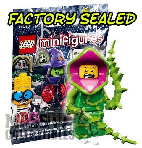 LEGO minifigures series 14 Plant suit guy unopened FACTORY SEALED 71010 Monsters - 第 1/1 張圖片