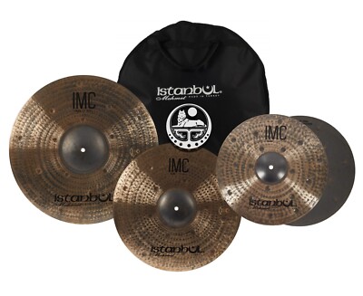 Istanbul Mehmet IMC Bronze Dark Cymbal Pack Box Set 14HH-18C-22R