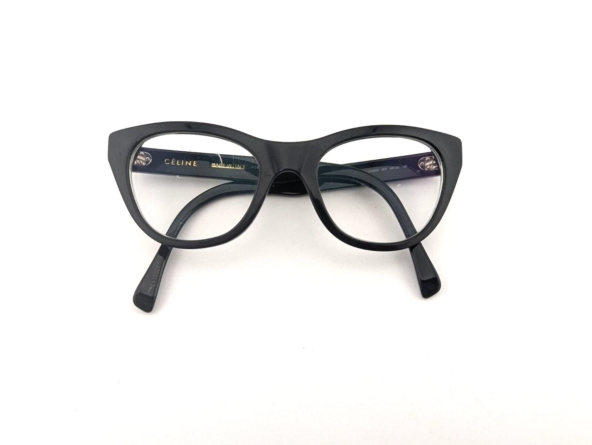 Celine Eyeglasses, Frames Only, CL50005I 001 Black, 49-20  display picture 1