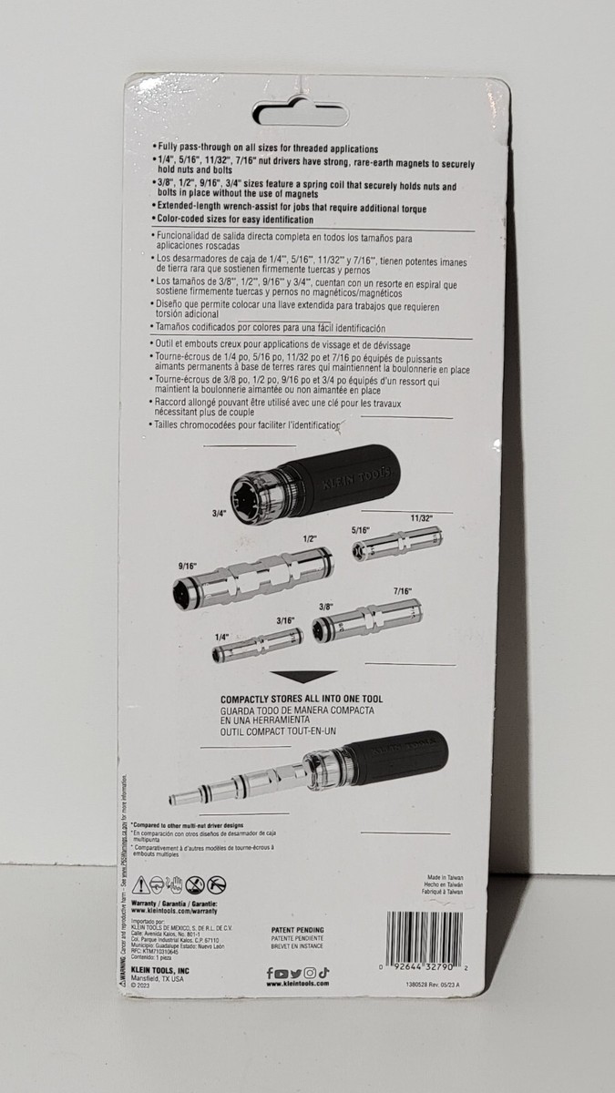 NEW Klein Tools 32809MAG 9-in-1 Pass Through Magnetic Multi