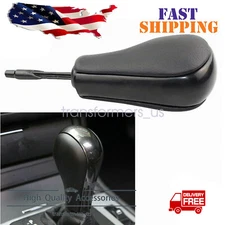 Gloss Piano Black Automatic Shift Gear Knob Fit BMW E90 E91 1 3 6 X1 Z4 Series