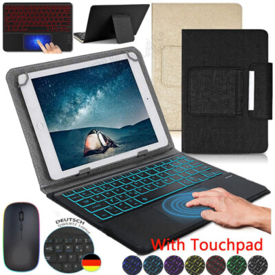 Für Xiaomi Pad 5/6 Pro Redmi Pad SE 11'' Beleuchtete Touchpad Tastatur Hülle Maus