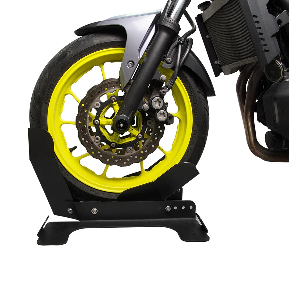 17"-28" Motorcycle Stand Wheel Chock Upright Support Dirt Bike Tire Adjustable - image 2 of 4