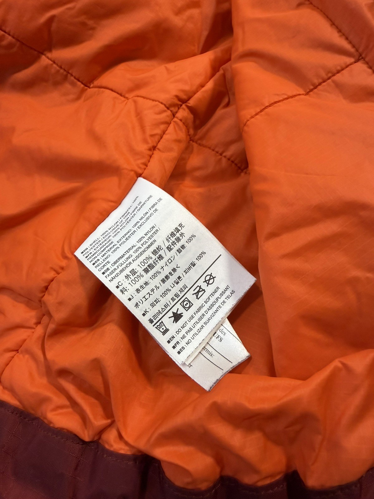 Arcteryx Atom LT Hoody Rare Color Maroon Orange XL image 4