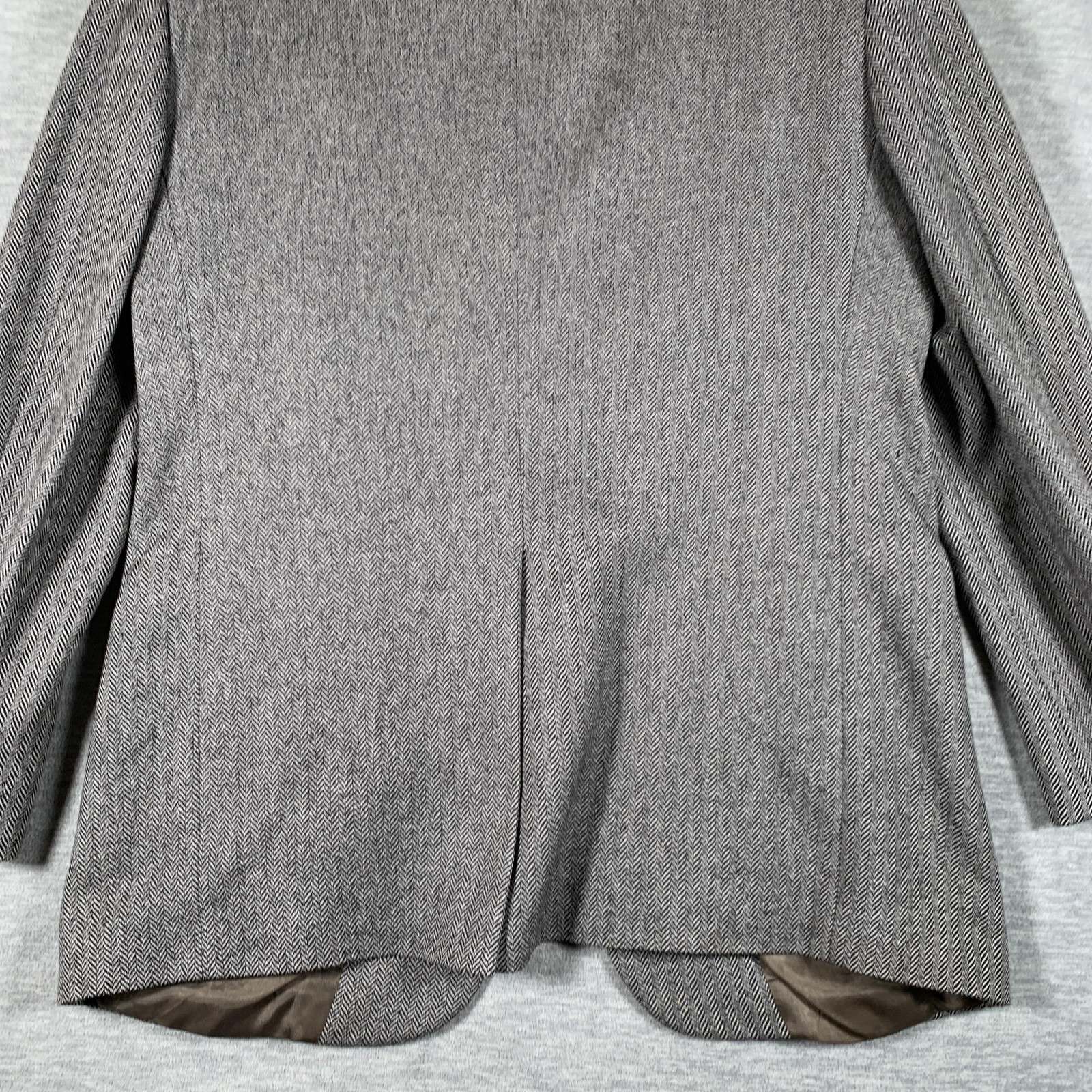 Vintage Brooks Brothers Blazer Mens 41 Herringbone Lambswool Sport Coat 2000s thumbnail 8