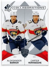 2024-25 Upper Deck SP Autenthic Collaborations Aleksander Barkov Carter