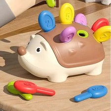 Montessori Baby Hedgehog Toys Concentration Training Education Toys Fine Motor S