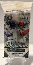 2019 BOWMAN PLATINUM FACTORY SEALED PACK 🔥Hot Pack 🔥 Alonzo/Guerrero Jr RC?