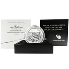 2014P Burnished .999 Silver ATB Shenandoah National Park, w/all OGP