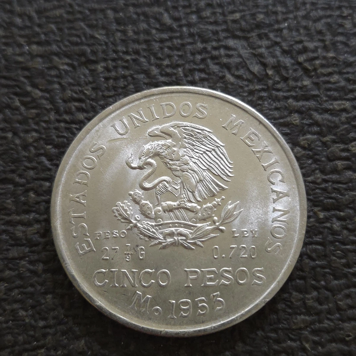 5 Pesos 1953 Mexican Coins (1905-Now) for sale | eBay