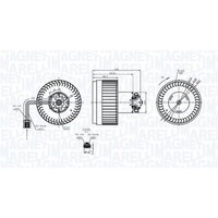 Magneti Marelli 069412400010 InnenraumgebläSe