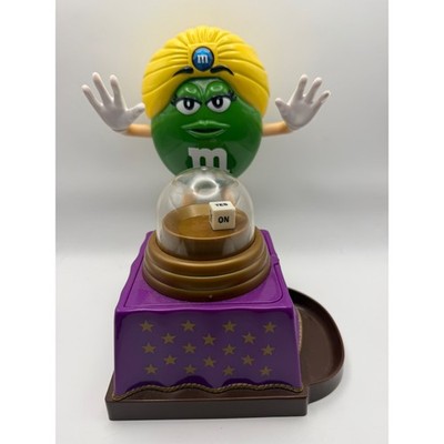 M&Ms Green Character Fortune Teller Candy Dispenser Psychic Crystal Ball 2011