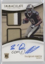 2018 Panini Immaculate Signature Rookie 94/99 Tre'Quan Smith Patch Auto 6fs