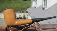 Unbranded Genuine Grain Smooth Dublin Smoking Estate Pipe 5.3/4" L