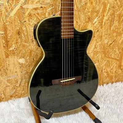 CRAFTER CT-120 Solid Acoustic-Electric Guitar with Flame Top USED From JP #T1971