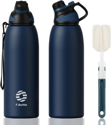Stainless Steel Sports Water Bottle with Magnetic Lid 1 L, 800 ml, 600 ml, 40...