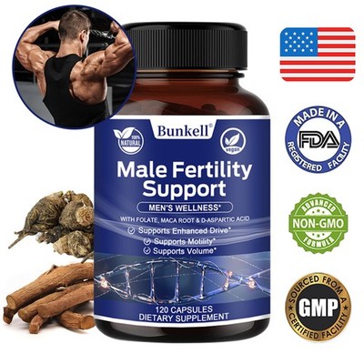 Male Fertility Support 120 Capsule Endurance Sexual Performance Improve Vitality