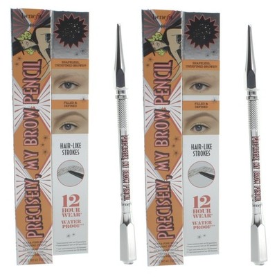 Benefit Precisely My Brow Pencil Set 3 Warm Hellbraun x 2 Full Size Set