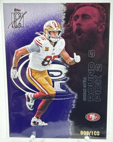 2025 Topps Signature George Kittle Purple (Raw)