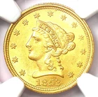 1853 Liberty Gold Quarter Eagle $2.50 Coin -  Certified NGC MS63 (BU UNC) - Rare
