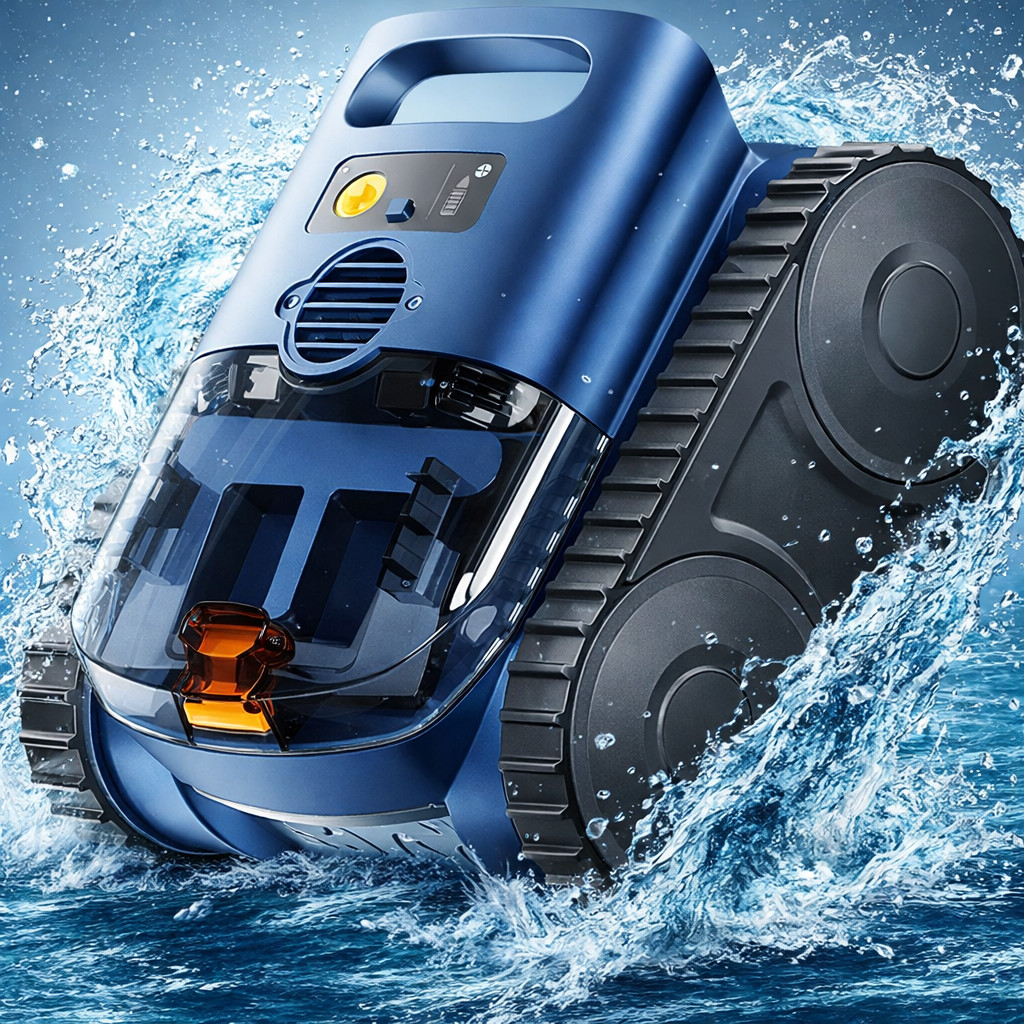 2026 Robot Piscina Motores Dual Limpiador Piscina Limpieza Automática Pared y Suelo