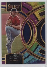 2024 Panini Select Premier Level Tie-Dye Prizm 3/25 Alonzo Tredwell #50 4f5