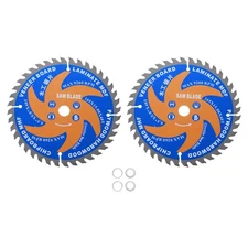 6-1/2-inch Metal Cutting Circular Saw Blade 5/8" Arbor 2.1mm with Washer 2pack