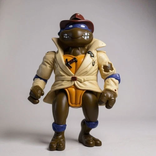 VTG 1990 Teenage Mutant Ninja Turtles Don The Undercover Turtle Figure TMNT