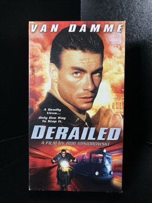 Derailed (VHS, 2002) Van Damme ** Buy 3, Get 1 Free **