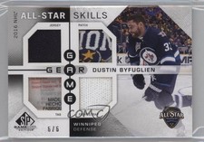 2016-17 SP Game Used All-Star Skills Gear 6/6 Dustin Byfuglien #ASGG-DB 0c3