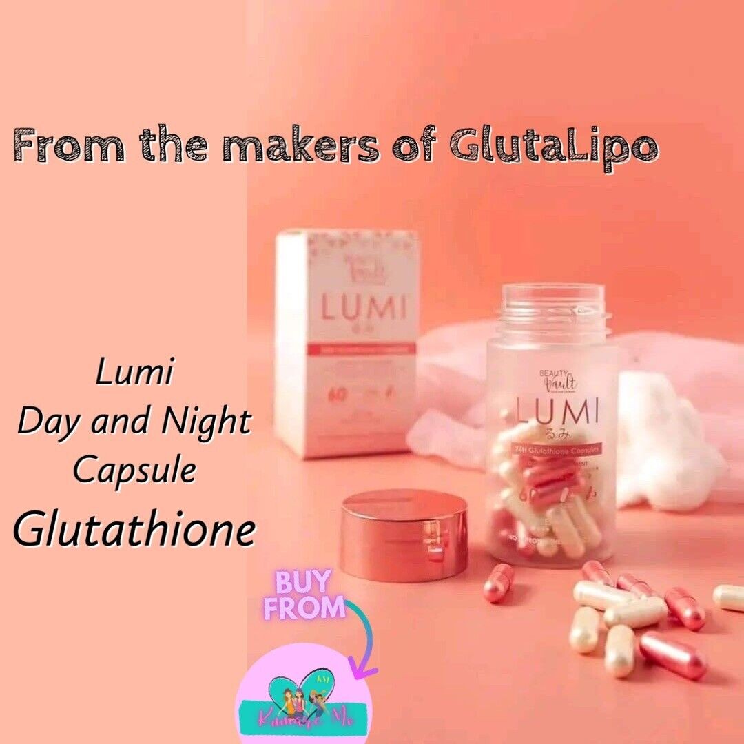 Beauty Vault LUMI 24H Glutathione 60 Capsules | eBay