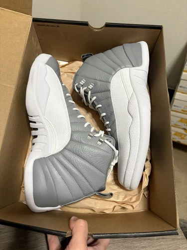 Size 11 - Air Jordan 12 Stealth White Grey 2022