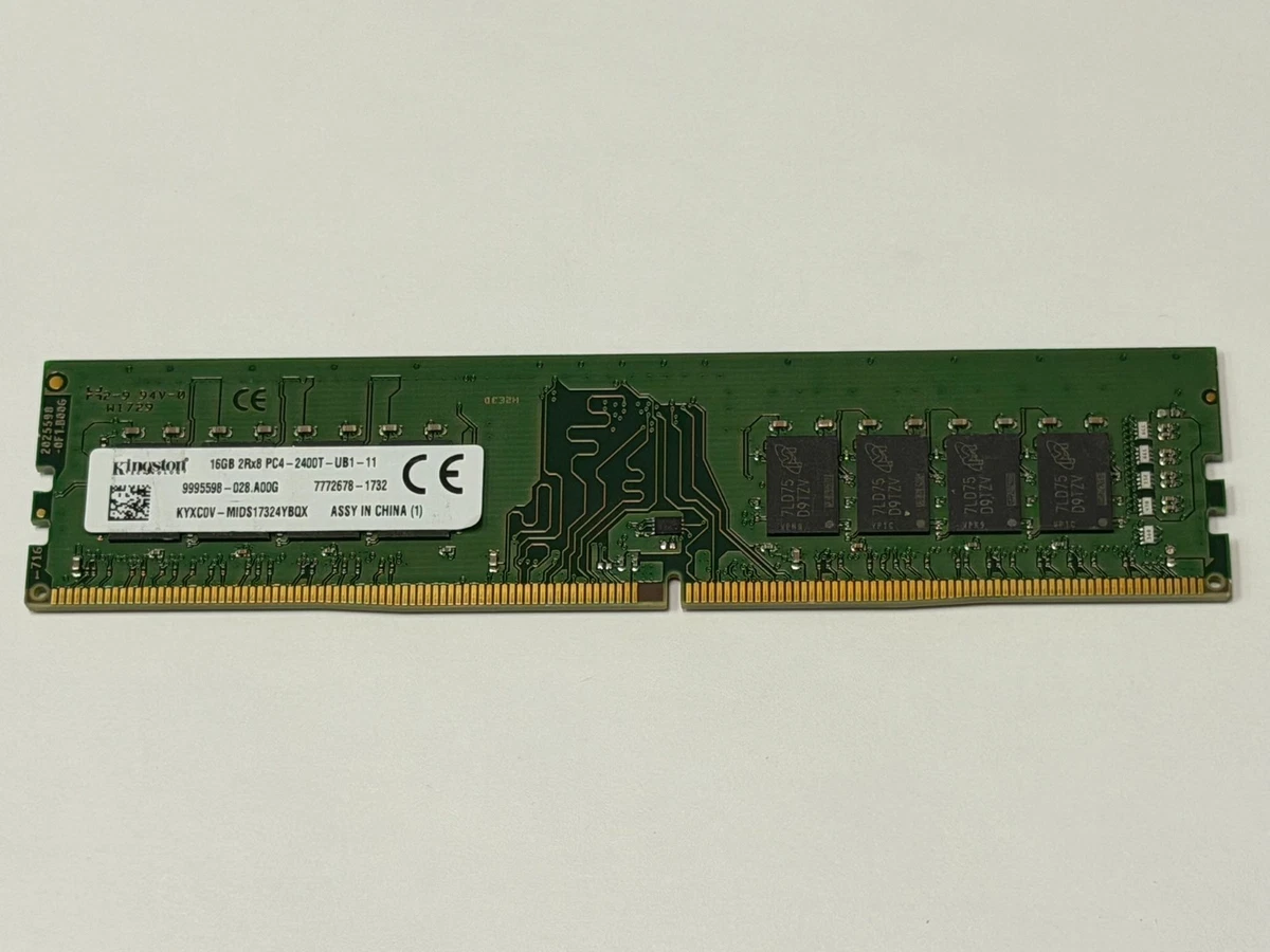 Kingston PC4-19200 (DDR4-2400) Bus Speed Computer RAM 16 GB