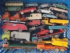 ORIGINAL VINTAGE DIECAST DINKY TOYS JOB LOT CARS TRUCKS FODENS BUS etc
