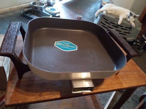 Padella padella multi fornello Sunbeam vintage nuova in scatola aperta modello 07296 - Foto 5 di 8