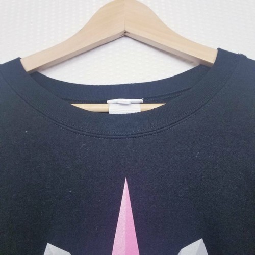 LuLaRoe Rare Sweatshirt Black Pink Unicorn Crew Neck Long Sleeve Pullover 2XL - Picture 4 of 8