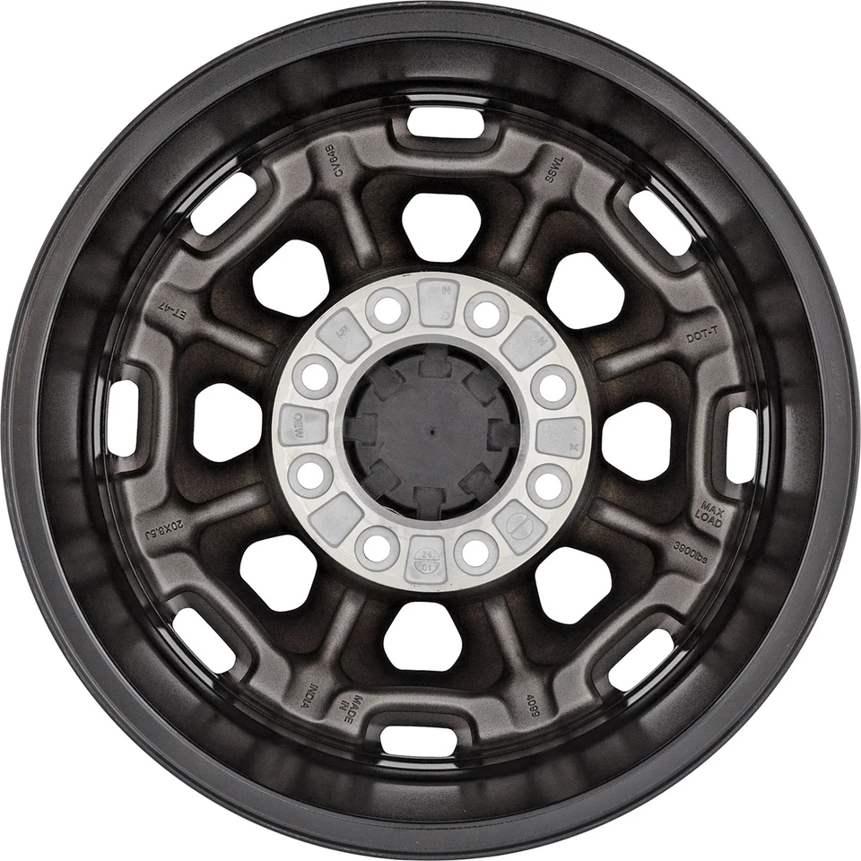 Llanta de aleación de 20" x 8,5" nueva Chevy Silverado GMC Sierra 2500 3500 HD 2020-2025 Foto 4 de 4