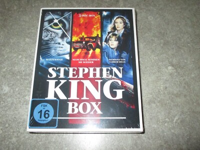 Stephen King Box  (3Filme Collection) - Blu-ray - FSK16 - NEU & OVP