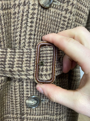 POLO Ralph Lauren (40) Vintage Reversible Wool Balmacaan Raglan Overcoat Jacket - 第 8/24 張圖片