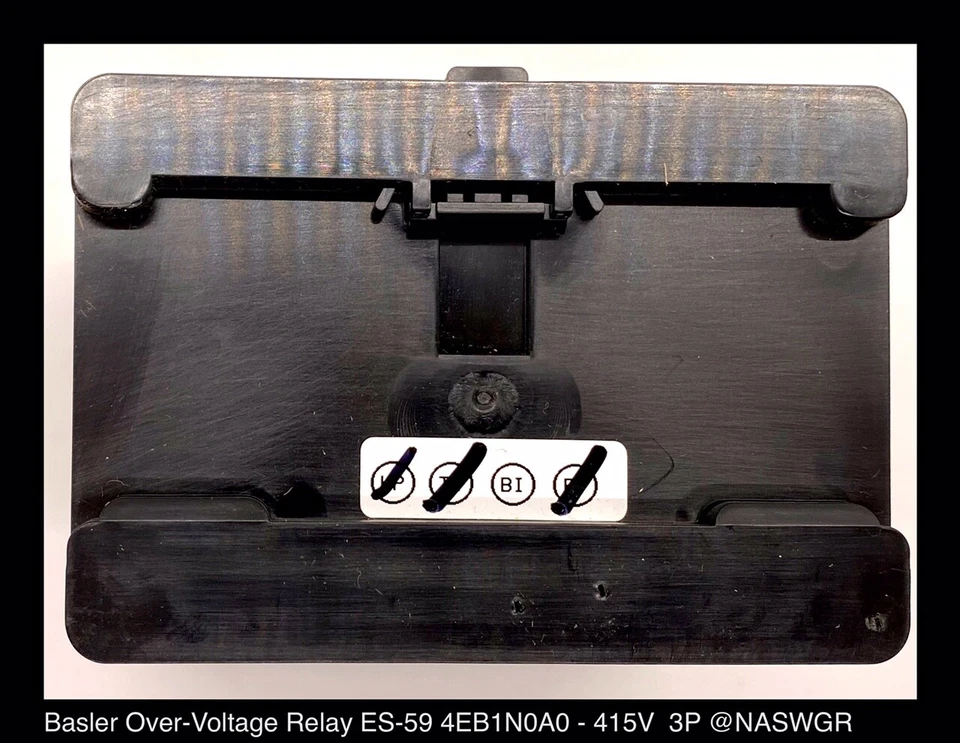 Relé de sobretensión Basler Electric ES-59 4EB1N0A0 - excedente sin usar Foto 4 de 4