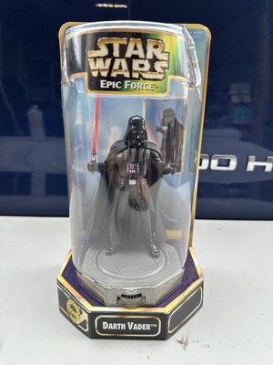 KENNER STAR WARS EPIC FORCE 6'' DARTH VADER FIGURE ON 360 DEGREE ROTATING BASE 1C