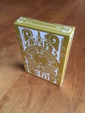 Smoke and Mirrors V9 Gold Playing Card Deck by Dan and Dave; New Sealed