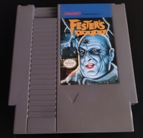 Videogioco Fester's Quest Nintendo Entertainment NES 1989 Autentico Funzionante CIB
