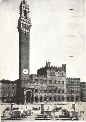 Siena Italy Ristorante Il Campo Piazza del Campo Postcard