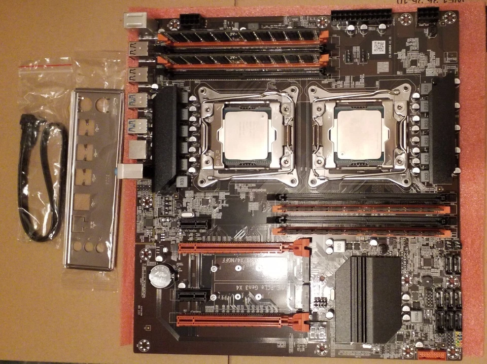 Dual S 2011-3 X99 + 64 - 256GB DDR4 RAM+ 32C/64T 2680 v4 / 2673 v3 Intel Xeon - Bild 2 von 4