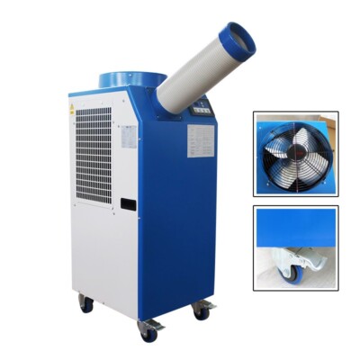 220V Industrial Air Conditioner Single Column Cooler Portable Radiator 11900Btu