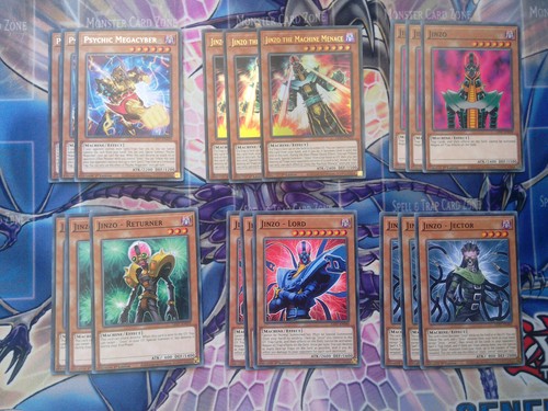 YUGIOH JINZO DECK CORE LED7 THE MACHINE MENACE 1st EDITION NEAR MINT  MORE x3